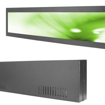 Superbrede LCD-monitor met digitaal scherm