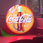 waterproof round led sign for shop logo