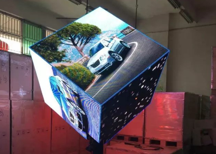 magic cube led video display screen